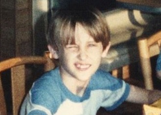 Ten-year-old John, at the start of his writing career